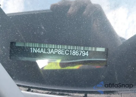 2014 Nissan Altima 2.5 Sv from USA, damaged, VIN 1N4AL3AP8EC186794